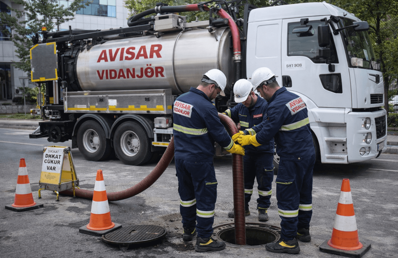 Vidanjör Çalışmaları